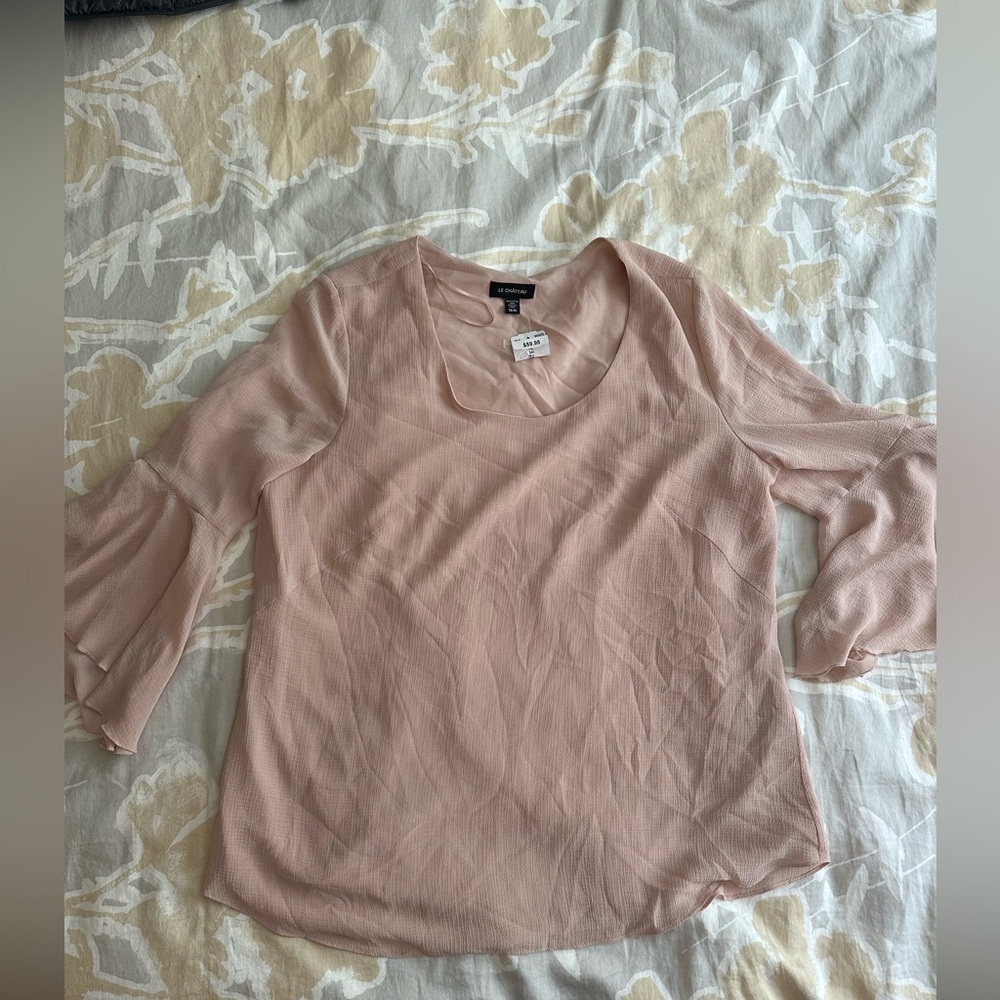 Le Chateau Light Pink Blouse